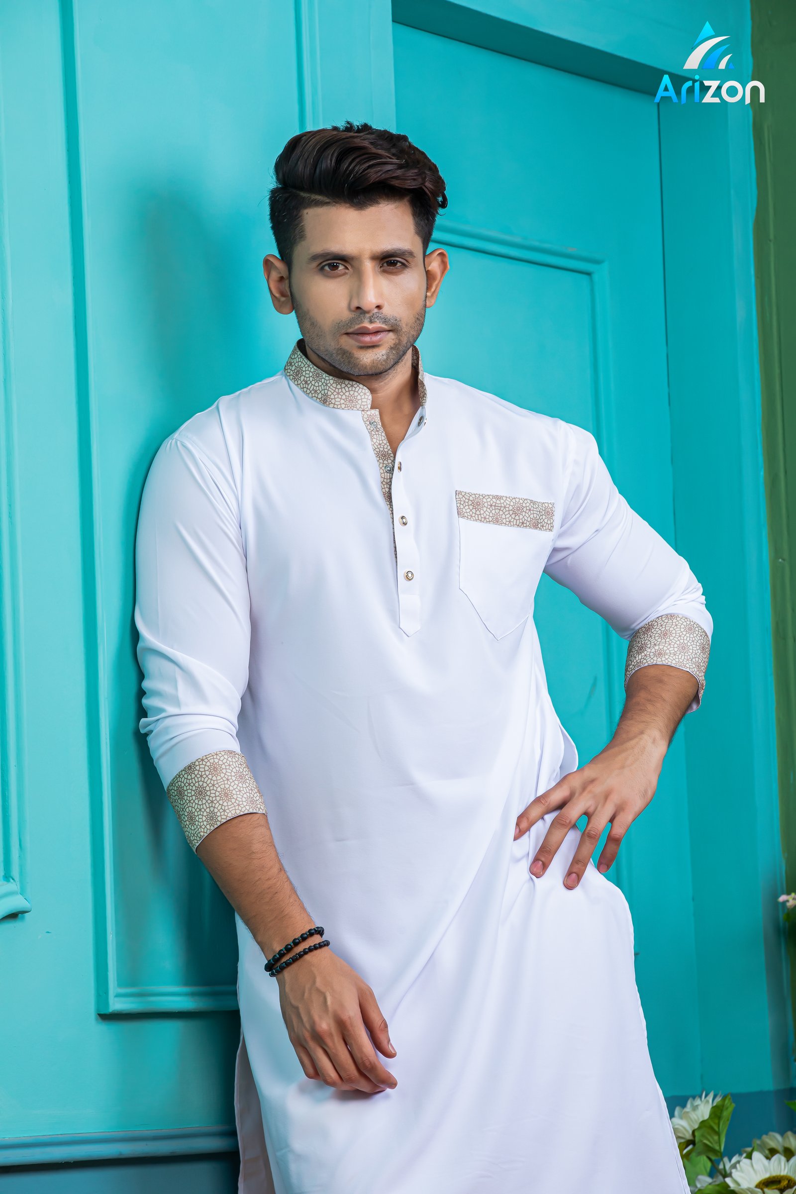 White Panjabi/ Code 301