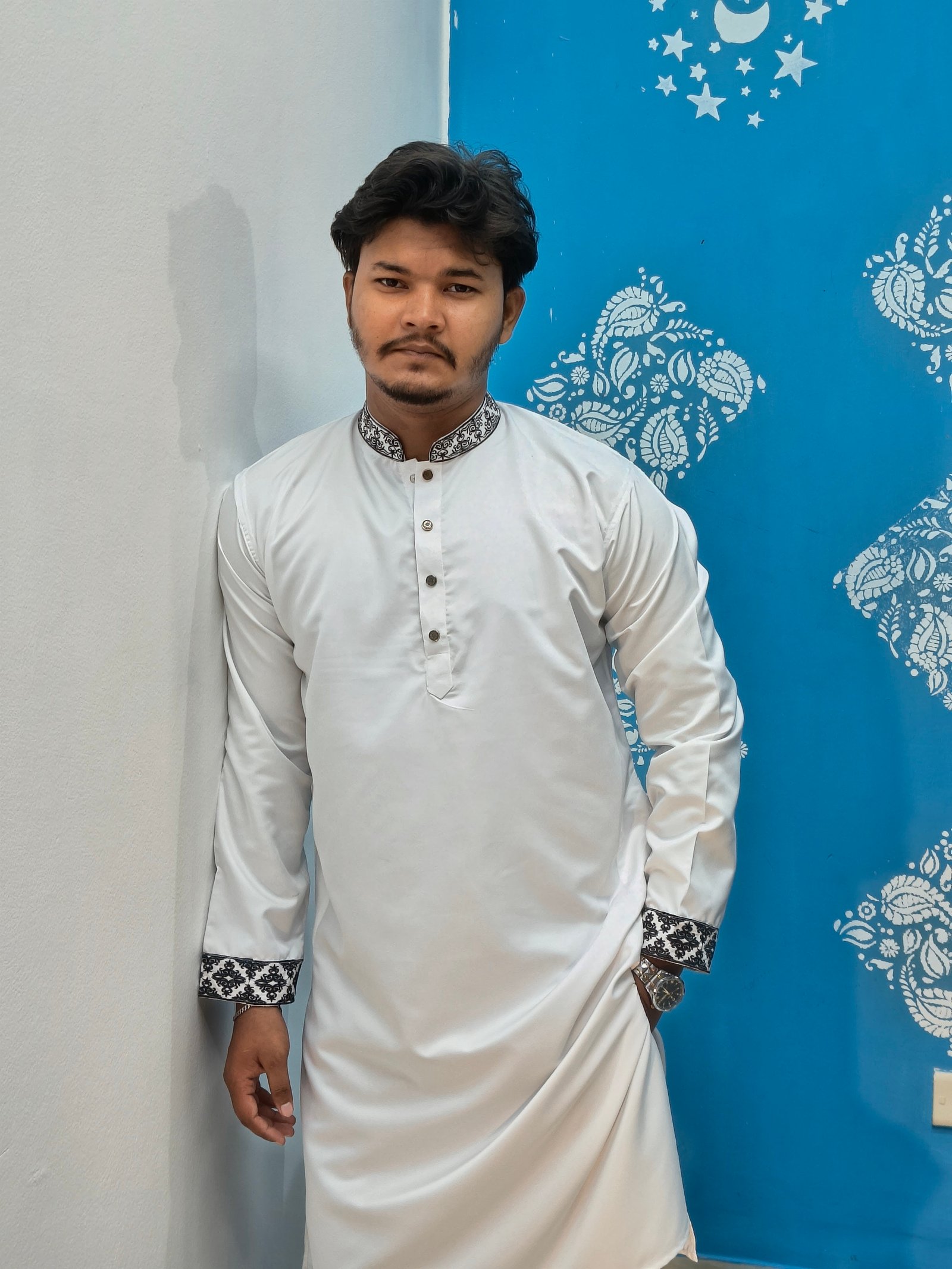 White Panjabi/ Code 400